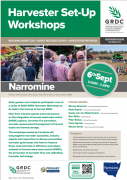 Harvester Set-Up Workshop: Narromine